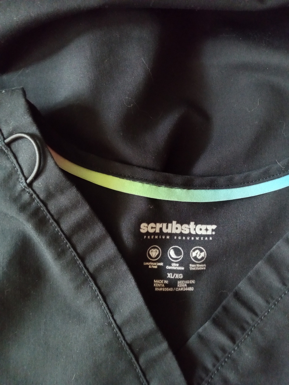 Sz Top XL/Pant L Women's Scrubstar Set